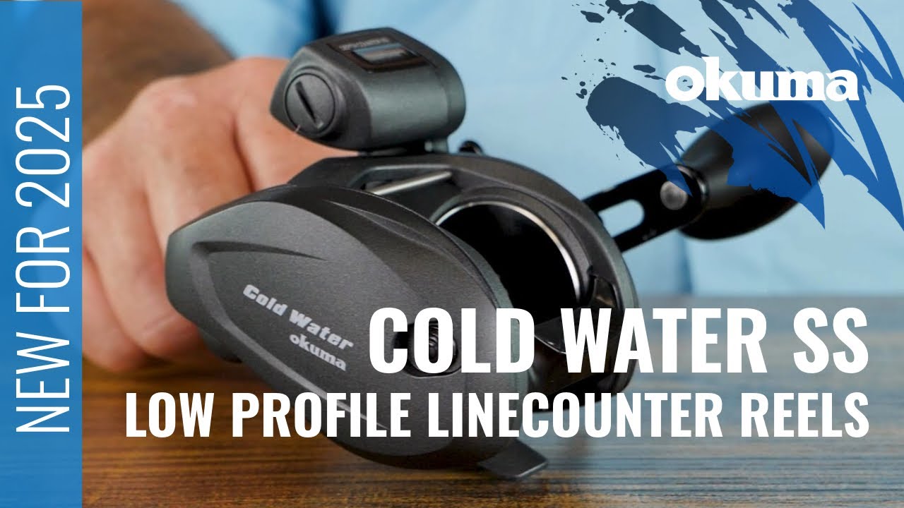 best okuma line counter reels Coldwater SS Low Profile CWS-354DLX Crafted with precision engineering and packed with innovative features Okuma Cold Water SS Line