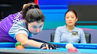 SEMI FINAL ▸ Chieh-Yu Chou vs K. Zlateva ▸ Apex Wisconsin 10-Ball Women&#39;s Open 2023