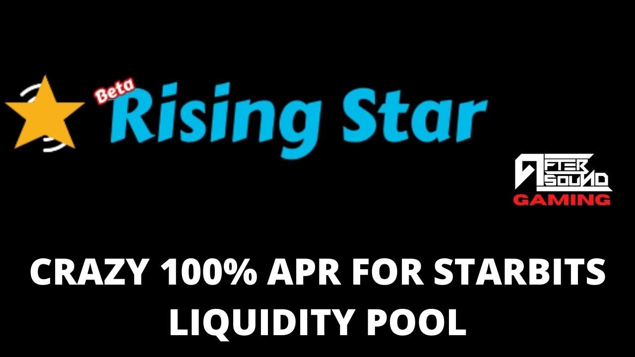 CRAZY 100% APR FOR STARBITS LIQUIDITY POOL