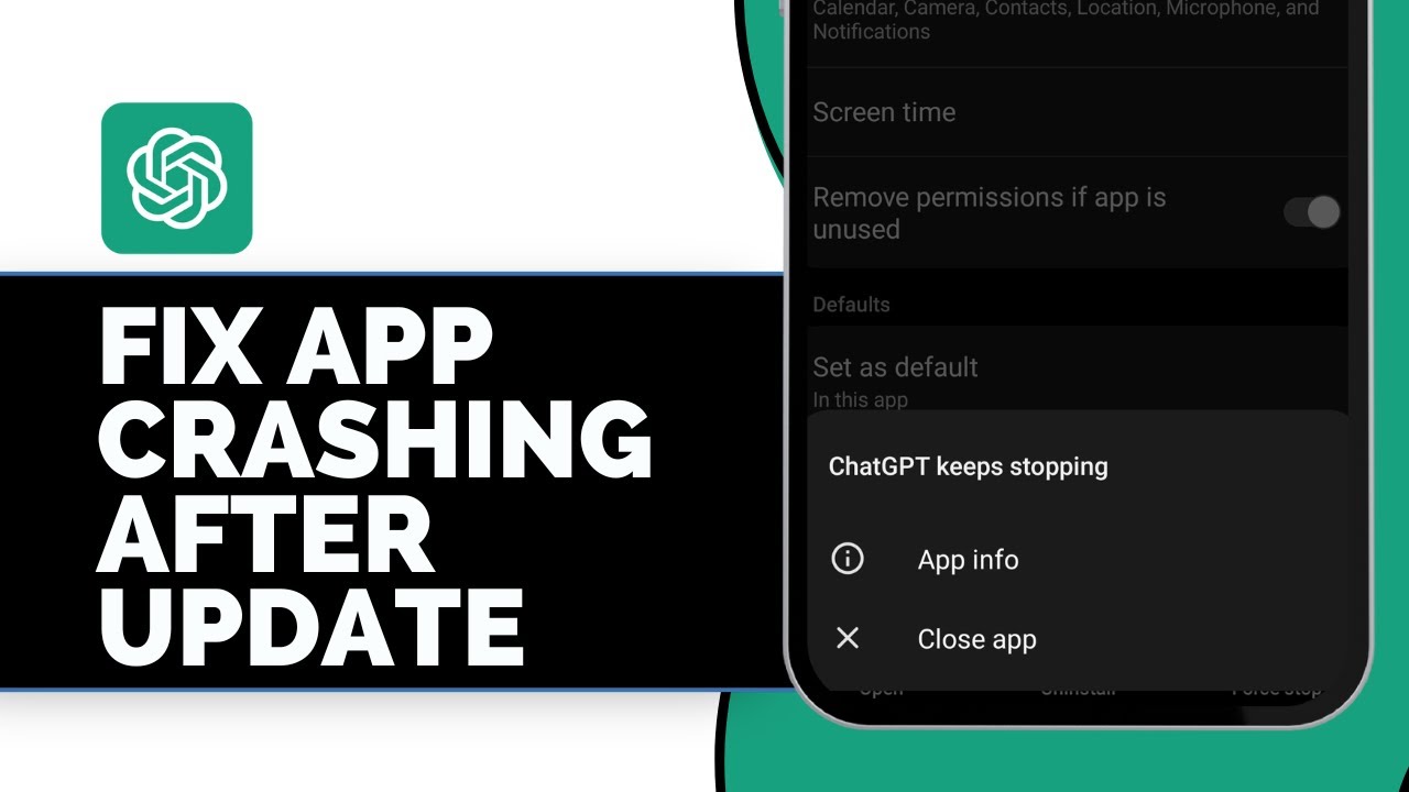 How to Fix ChatGPT App Crashing After Update (2025) - YouTube