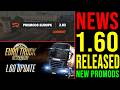ETS2 NEWS 🚨 1.60 Update Released + NEW ProMods 2.83