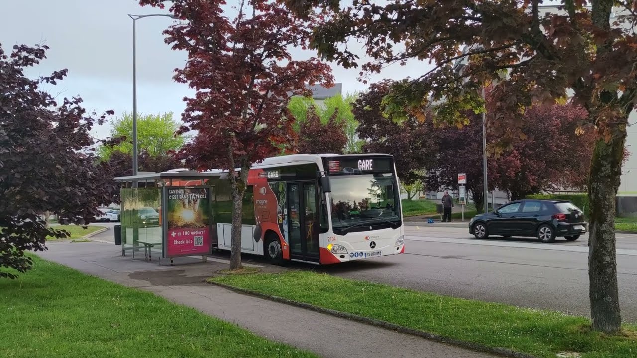 Mercedes Citaro C2 Hybrid Imagine Épinal