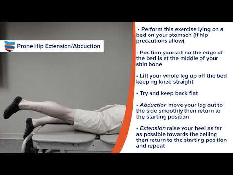 Prone Hip Extension Abduction