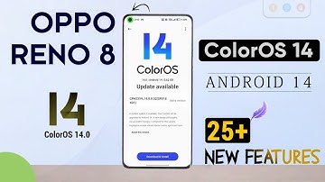 Oppo Reno 8 5G ColorOS 14 Alpha Update | ColorOS 14 New Update | ColorOS 14 25+ New Features 2023⚡⚡