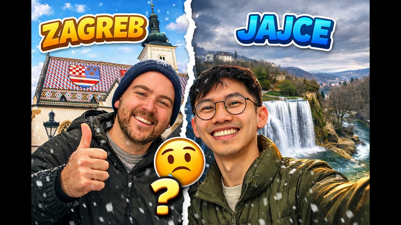 Zagreb Won Us Over 🇭🇷 — Jajce Just Wasn’t Our Place 🇧🇦