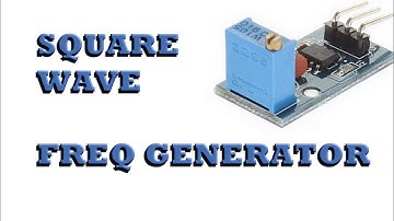 Square Wave Freq Generator overview: Power Feed \ CNC project, Pt. 2