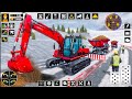 Excavator machine Heavy Crane 3D - City Truck Construction Simulator - Android Gameplay