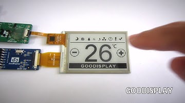 2.7 inch E-paper display with touch screen, partial refresh 4 Grayscale GDEW027W3 -T, FT6336