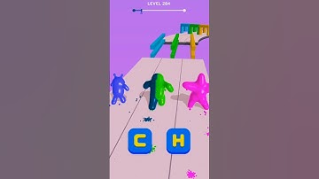 Fastest Triple Bolb Shifter Run 3D Level - 284 #funnygame #viralshorts #gaming #ytshorts #shorts