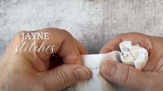 How to Join Hand Pieced Quilt Rows