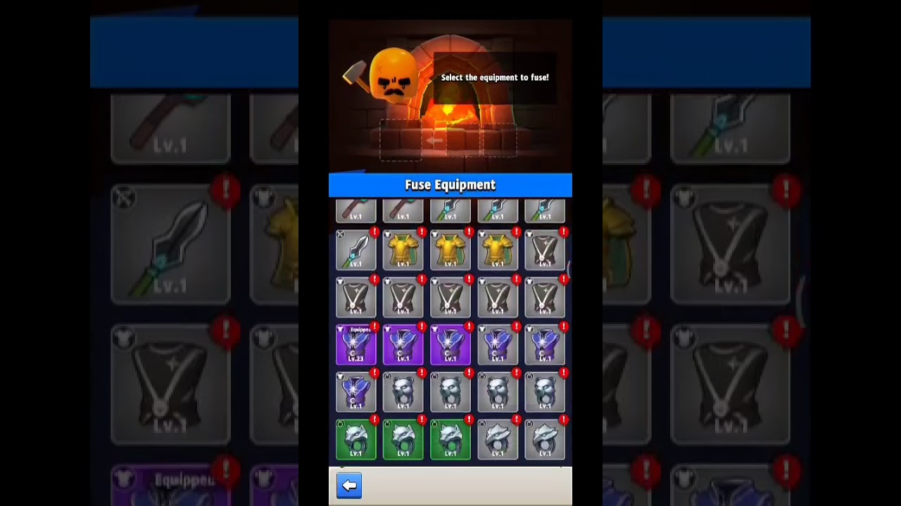 Archero fusing 3 epic items. YouTube