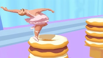 Ballet Flip Walkthrough Mobile Gameplay Android iOS All Levels, New Game Max Level #shorts #392