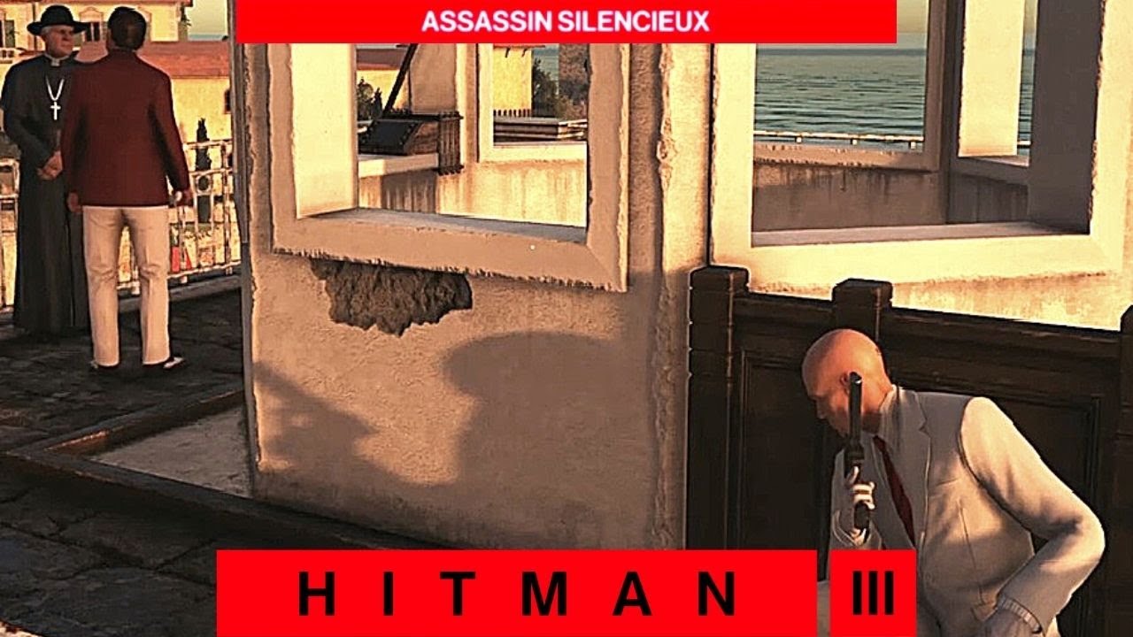 Hitman 1 Sapienza Assassin Silencieux En Costume Ange Gardien