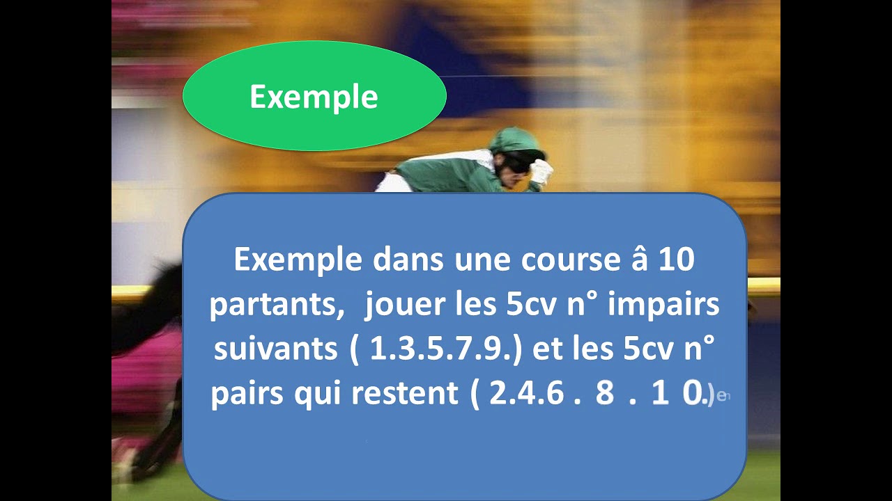 Le grand secret  pour ganger au pmu