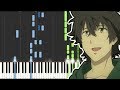 Tate no Yuusha no Nariagari OP - RISE (Piano Tutorial)