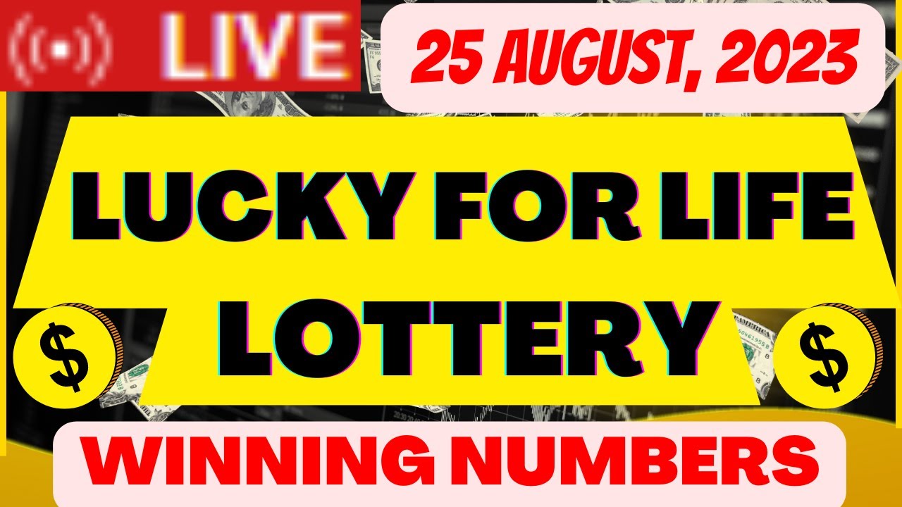 Lucky For Life Lottery Drawing Results 25 Aug, 2023 Lucky Ball