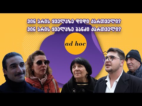 ქუჩის გამოკითხვები - თანამედროვეობის ყველაზე დიდი და ყველაზე ბანძი ქართველი