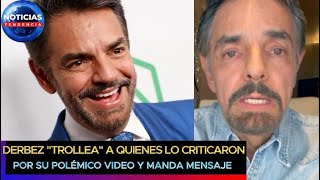 Eugenio Derbez "tr0ll34" a quienes lo criticaron por su polémico video y manda mensaje al Cruz Azul