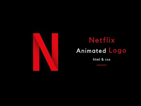 "Animated Netflix Logo: Create Attractive Animation Using HTML & CSS!"