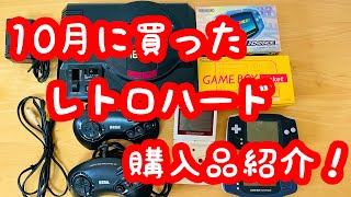 【レトロゲーム】まさかの激安で遂にセガハードを購入！他にもゲームボーイアドバンスを大量購入したぞー！【購入品紹介】