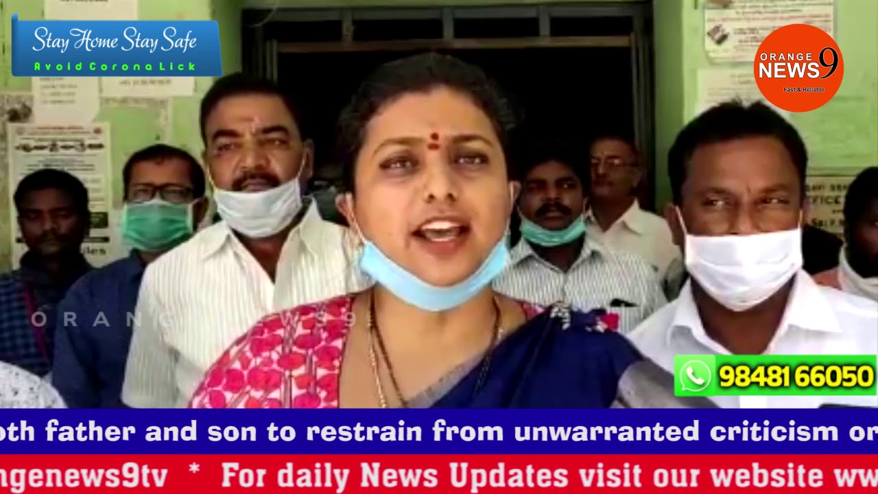 Roja lambasts TDP chief Chandrababu Naidu