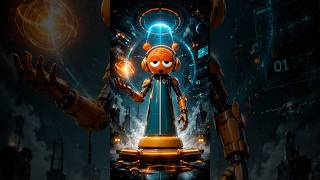 🚀 Orange Robot Awakens in a Fantasy World | Epic Sci-Fi Adventure 🤖✨ #sprunki #adventure #trending