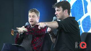 Nathan Fillion & Alan Tudyk "Firefly" | NerdHQ 2014 Conversation for a Cause