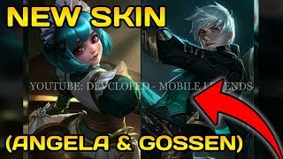 New Angela Skindove Of Love & Gossen Skin - Mobile Legends