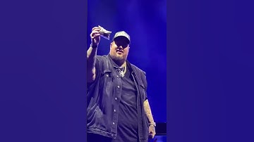 Thumbnail of Ha! Jelly Roll hit with an item on stage! Check this out! #jellyroll #shorts #fyp #funny