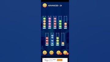 Sort it Puzzle Advanced - Level 24 Walkthrough Solution Android/iOS