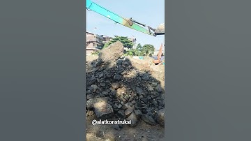 EXCAVATOR KOBELCO SK 200 LONG ARM MELAKUKAN GALIAN LUMPUR NORMALISASI KALI BEKASI PART 12 #shorts