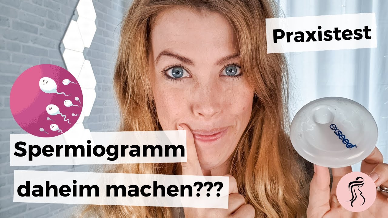 Kann Man Durch Sperma Schlucken Schwanger Werden Spermiogramm zuhause selbst machen? | ExSeed Sperm Test | Avery