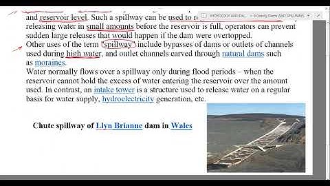 SPILLWAY WITH EXAMPLE, TYPES OF SPILLWAYS (CH-6 PART 2)