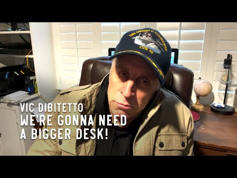 We're gonna need a bigger desk! | VicDiBitetto.net
