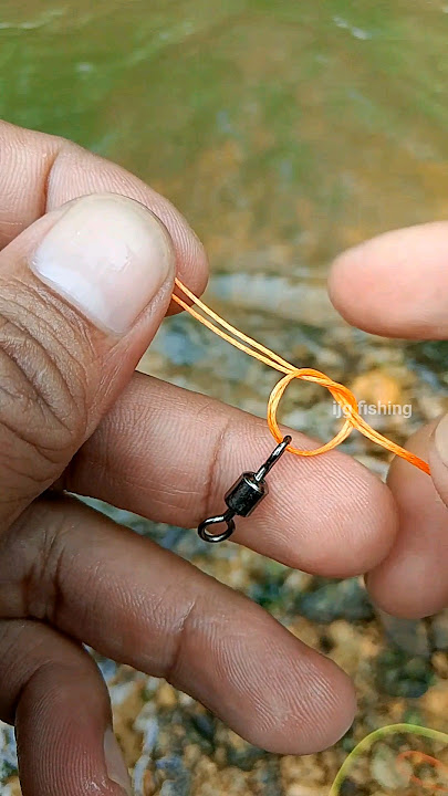 how to tie a PALOMAR KNOT - Easy and Strong #fishing #mancing #knot #knottying #knotting #squareknot