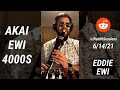 Akai EWI 4000s Reddit Live Stream - Electronic Wind Instrument Funk Loops 6/14/21