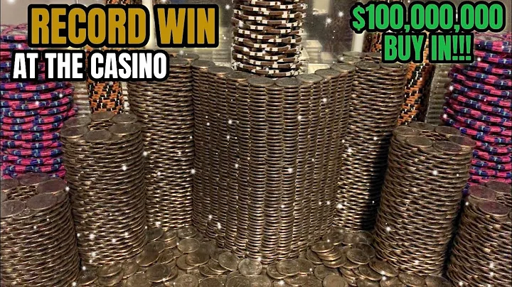 BROKE THE CASINOS RECORD!!! HIGH RISK COIN PUSHER $100,000,000.00 BUY IN!!! (WORLD RECORD) MUST SEE! - DayDayNews