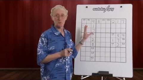 Watch The Sudoku Guy in Action. He
