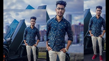 HDR Effect + Change Background || Awesome Photoshop  Editing Tutorial || Real Cb Editing