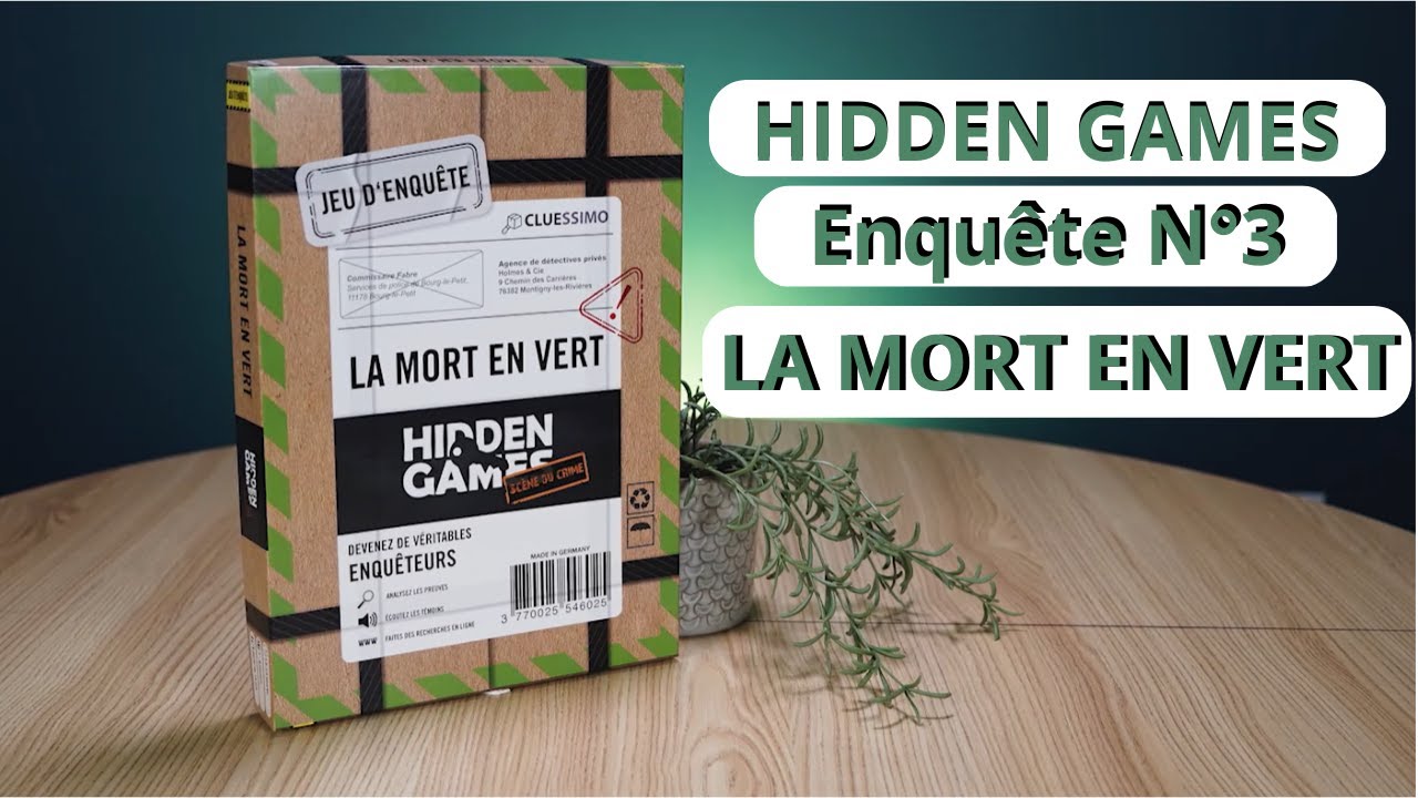 HIDDEN GAMES - LA MORT EN VERT