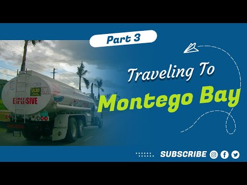 Traveling to Montego Bay from Cascade, Portland | Ocho Rios to Mobay leg| Driving In Jamaica in 2023