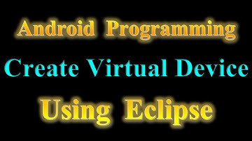 How to create Android Virtual Device using Eclipse