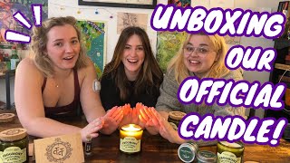 Unbox Our Custom Candle with us!