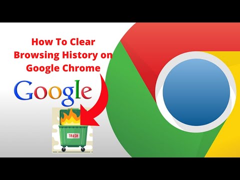 How To Clear Browsing History on Google Chrome. Clear Chrome Browser History and Cookies on Computer