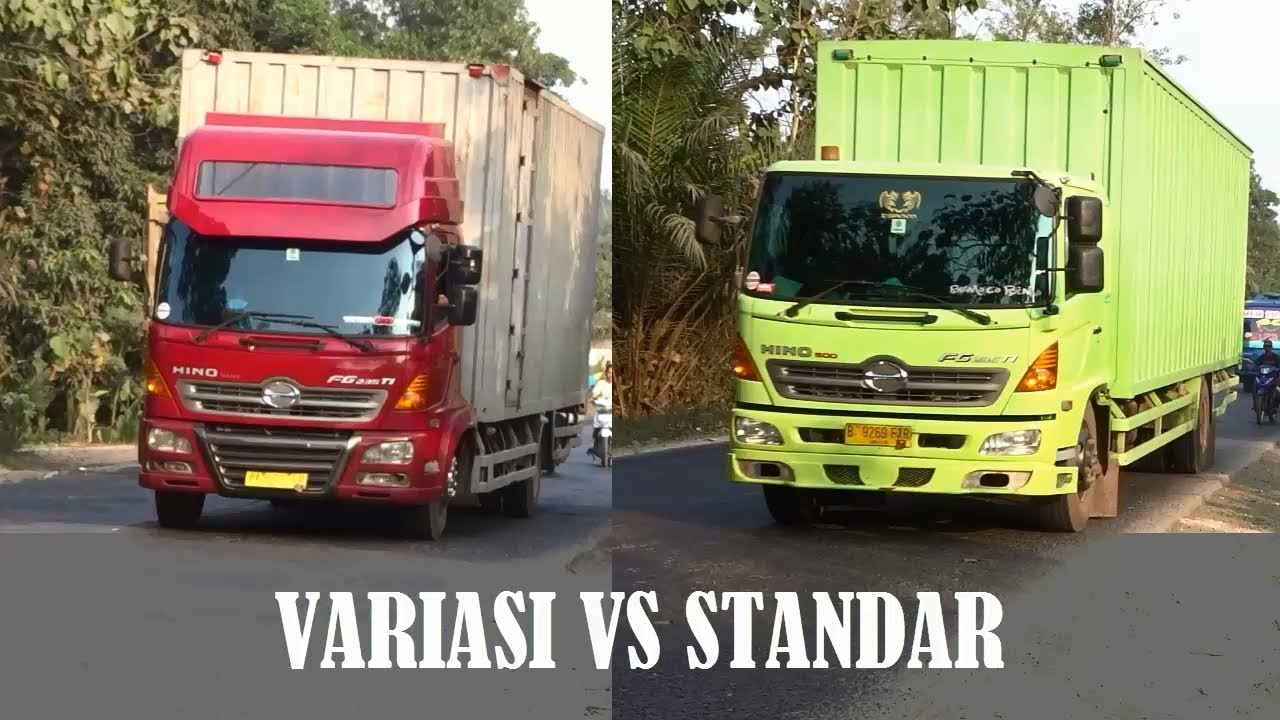 Truk Hino Box Variasi Dan Truk Hino Box Standar Modifikasi Truk