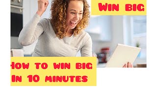 HOW TO WIN BIG IN 10 MINUTES FROM BET GAMES. ( WHEEL OF LUCK) .#betting #bettingtips #tricks #viral screenshot 5