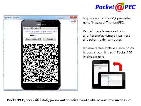 Configurazione Keyless della casella PEC