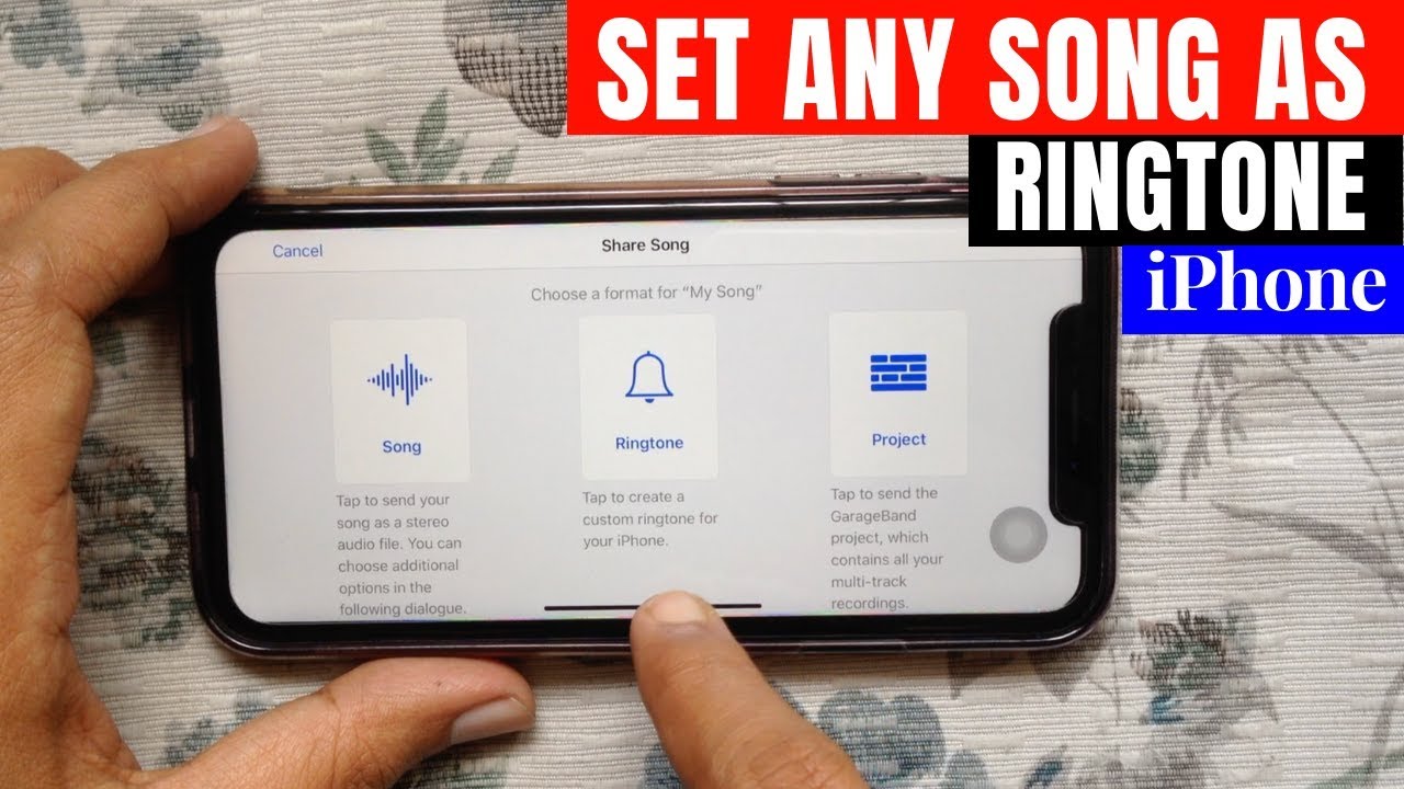 how to set ringtone on iphone 13 pro