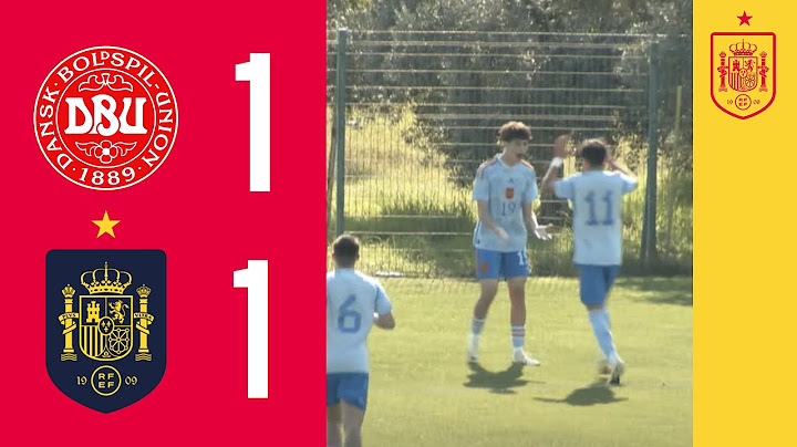 RESUMEN | Dinamarca 1-1 España | Torneo Desarrollo UEFA sub-16 | 🔴 SEFUTBOL