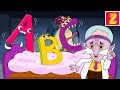 Monstres alphabets sautant sur le lit chanson halloween abc zoozoosong pour les enfants